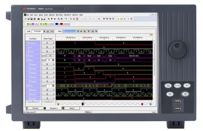 大型仪器共享：Keysight 16862A 便携式逻辑分析仪介绍